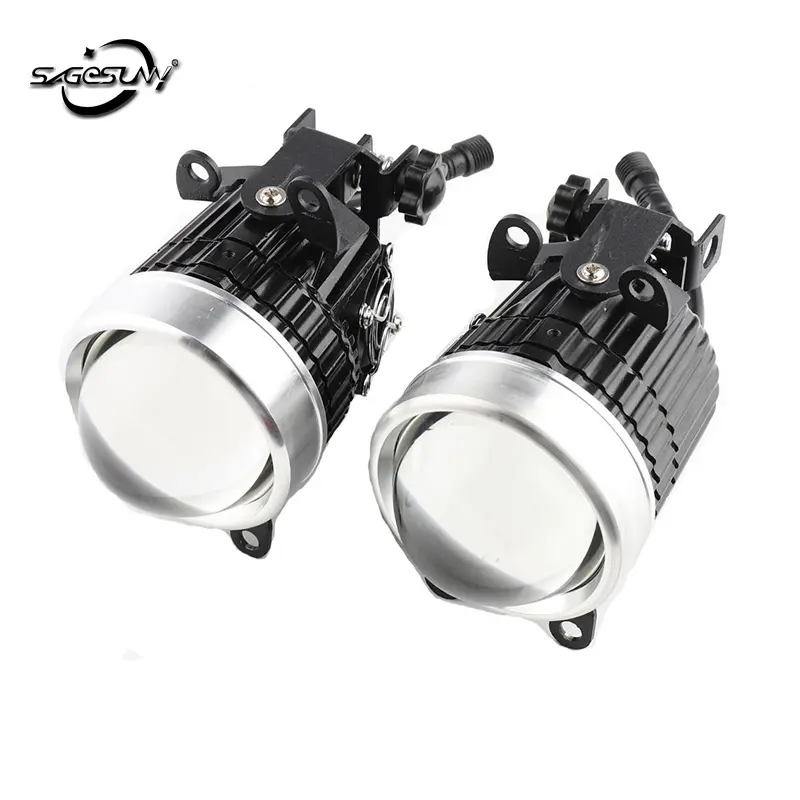 Bi Led-lámpara antiniebla de 3,0 pulgadas, lente Bi Led de 60W, 6500Lm, luces antiniebla, lámpara de coche para Toyota, Honda, Nissan, Jeep