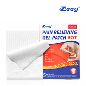 Parche de Hidrogel para el Alivio del Dolor Muscular con 0.025% de <span class=keywords><strong>Capsaicina</strong></span>, Certificado CSI CE/ISO13485, con hasta 8 Horas de Alivio del Dolor para Uso Diario - Product Image 1