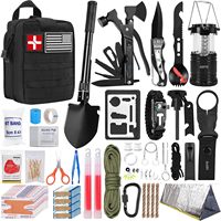 Trousse de premiers secours personnalisée avec logo, équipement de survie, fournitures de premiers secours, tente d'urgence, sac en nylon MOLLE, sac d'extérieur