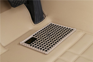 Juego de Alfombrillas de Cuero Premium BORNSELLER - Ajuste Universal para la Mayoría de los Autos, Lujosas, Impermeables, Fáciles de Limpiar, Garantía de 2 Años, 7mm de Grosor, <span class=keywords><strong>3</strong></span>-5 - Product Image 5