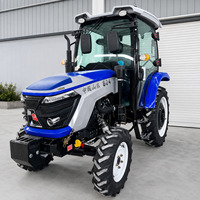 Traktor Pertanian Euro 5 CE 50hp 60hp 70hp 80hp 90hp 100hp Mesin 4 Tak Epa Dengan Kabin