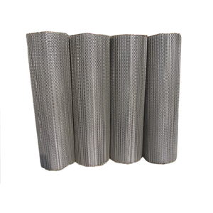 Kaynaklı gıda sınıfı paslanmaz çelik tel örgü konveyör bant | Anında erişte işleme hattı - Product Image 2