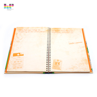 Agenda hebdomadaire, carnet de notes spirale pour la productivité scolaire, impression de journaux