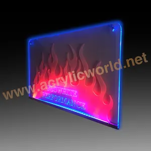 Led Verlichte Opknoping Acryl Reclame Led Logo Teken