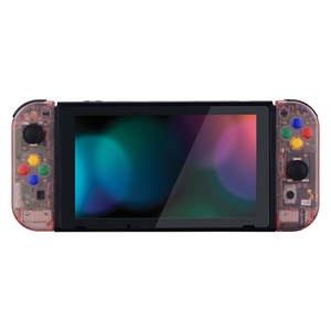 เคสเปลี่ยนทดแทนแบบใสสีชมพูสั่งทำพิเศษจาก EXtremeRate สำหรับ Nintendo Switch และ Switch Oled - Product Image 5