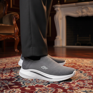 Zapatos Deportivos Casuales para Hombre, Transpirables, Cómodos, Ligeros, con Amortiguación, Suelas Antideslizantes, Color Azul Oscuro, Gran Venta - Product Image 4