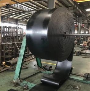 Sıcak satış gıda sınıfı kauçuk konveyör bant ısıya dayanıklı içecek için üretim tesisi pazar tercih beton kaba üst kemerler - Product Image 5