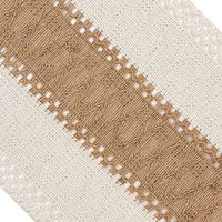 Nappe de table rustique style ferme pour Pâques, chemins de table bohèmes pour Pâques, printemps, cuisine bohème