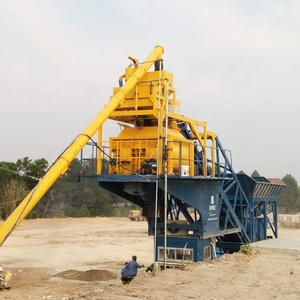 โรงงานผสมคอนกรีตเคลื่อนที่ JS1500 YHZS75 ความจุสูง ควบคุมด้วย PLC ระบบควบคุมอัตโนมัติเต็มรูปแบบ 1500 ลิตร - Product Image 5