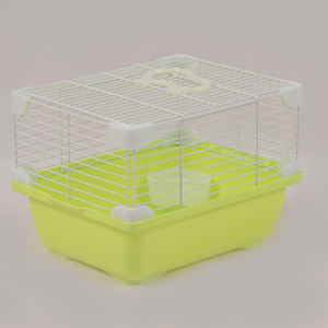 Bella apparenza del kit comfort di grandi dimensioni gabbia per coniglio verde coniglio, gabbia per conigli in ferro forte - Product Image 3