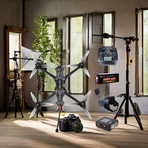 Drone FPV da 7 Pollici con Portata di 5-10km, 32 Minuti di Volo, Fotocamera 1080p e GPS, VTX 5.8G 3W 1200TVL, ESC RTF, Drone da Corsa ad Alta Velocità, Mini UAV - Product Image 3