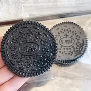 Cookie Squishy Mud Texture Squeeze Toy TPR Material Stress Relief Anxiety Relief <b>Fidget</b> Toy for Kids Cute Decompression Toy - Product Image 3