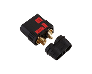 Высокопрочный искрозащищенный аккумуляторный разъем QS8-S QS8 QS8S, сильноточный, 2-контактный, латунный, с позолоченными контактами (папа-мама) для радиоуправляемых моделей автомобилей и дронов - Product Image 3