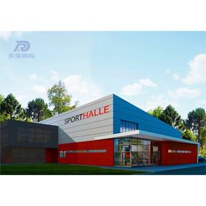 <span class=keywords><strong>Mini</strong></span> ensemble complet préfabriqué de construction de <span class=keywords><strong>stade</strong></span> de football à structure légère en acier - Product Image 4