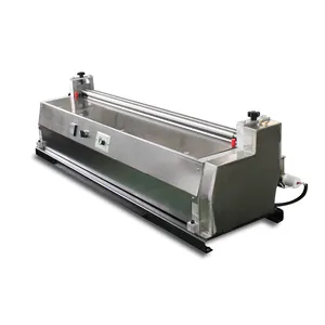 JS-700E Semi Automatic Desktop Paper Pasting Glue Gluing Machines Hot Glue Paper Machine Packaging - Processing