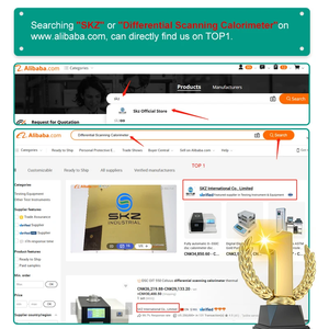 Calorímetro de Escaneo Diferencial DSC SKZ1052, Analizador de Laboratorio Certificado ASTM ISO para Polímeros, <span class=keywords><strong>Tg</strong></span>, OIT, Fusión, Cristalización y Entalpía - Product Image 5