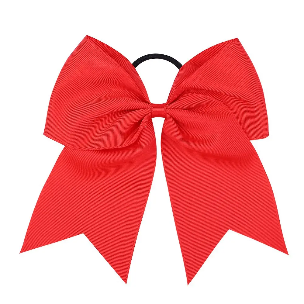 Cheerleader Bows Cheer Hair Bows Jumbo Bow Hair Tie Ribbon 8 Inch Cheer Ponytail Hair Accessories for Girls Teens
