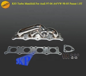 Collecteur d'échappement turbo K03 pour <span class=keywords><strong>Audi</strong></span> 1.8L K03 <span class=keywords><strong>SR</strong></span>, épaisseur de tube 1.5-1.8mm - Product Image 1