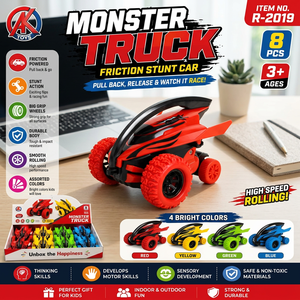 Juego de Lanzamiento de Anillos de Agua Portátil Monster Truck, Mini Juego con Anillos de Plástico Coloridos para Niños de 5 a 7 Años, Juego Familiar al Aire Libre - Product Image 2