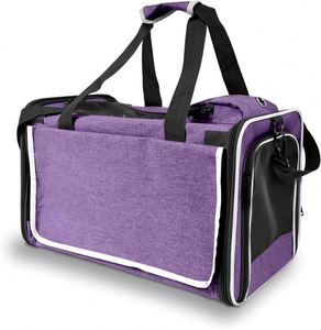 Échantillon Gratuit : Sac de Transport Portable en Nylon et Polyester pour Chiens et Chats – Idéal pour les Voyages en Voiture et en Avion - Product Image 1