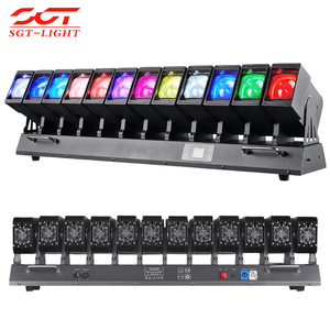 SGT 12*60W LED RGBW 4 en 1 DMX512 <span class=keywords><strong>Pixel</strong></span> Zoom Wall Wash Matrix Moving Head Light con Control de Sonido y Funcionamiento Automático, 50,000 Horas - Product Image 1