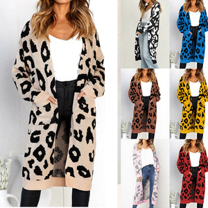 Automne Hiver pour la nouvelle mode féminine européenne et américaine, pull en mohair floral à bretelles, <span class=keywords><strong>cardigan</strong></span> ample <span class=keywords><strong>mi</strong></span>-<span class=keywords><strong>long</strong></span> à lacets - Product Image 2