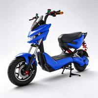 Sepeda Motor Listrik Kecepatan Tinggi 1000W 2000W 72V 60V20Ah Moped Listrik yang Dapat Disesuaikan untuk Dewasa Rangka Baja Karbon Tinggi E-bike