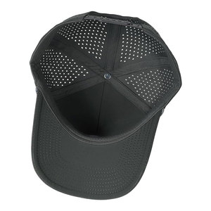 Gorra de Béisbol con Logotipo Personalizado a la Moda, MOQ Bajo, Servicio OEM de Logotipo Personalizado para Deportes, Gorras Ajustables con Perforación Láser - Product Image 2