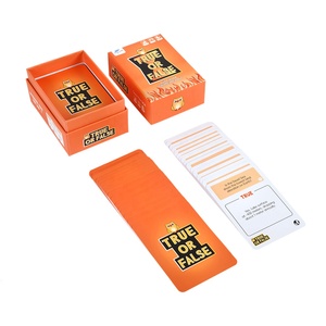 OEM Factory Custom Flash Cards Printing Customized Adult <strong>Question</strong> Card Game Family Card Game with Box - Product Image 4