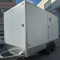 Remorque de salle de bain en plastique mobile extérieure Maivitt toilettes portables pour camping école panneau sandwich matériel