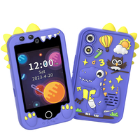 Nuevo Estilo Mini Teléfono Inteligente Educativo para Niños, Juguete de Teléfono Móvil con Cámara, Música y Juegos para Niños de 3+ Años