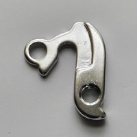Pièces en alliage d'aluminium, support de dérailleur arrière argenté pour cadre de vélo