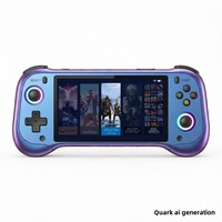 Konsol Game Genggam H55 PRO HD Layar IPS 5.5 Inci Sistem Operasi Linux Open-source, Mendukung Wi-Fi PSP, Produk Terbaru