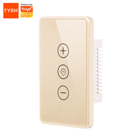 TYSH – interrupteur intelligent Wifi, contrôle de la lumière, maison connectée, commutateur Google Home Alexa