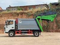 Camion à ordures Dongfeng 14cbm 4X2 Euro 5, camion compacteur de déchets gris, pas encore d'avis.