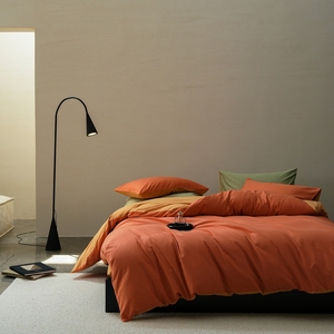 Set <span class=keywords><strong>di</strong></span> <span class=keywords><strong>Lenzuola</strong></span> in Bambù per Hotel su Misura, Set Biancheria da Letto in Bambù con Copripiumino e Federe, Vari Colori - Product Image 3