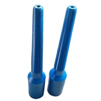 Outil de filetage API pour moteur, pour utilisation en champ pétrolier, avec collier de filetage conique/subconique bleu