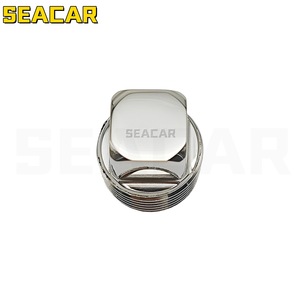 Tapón de tubo de acero inoxidable Seacar 316 con rosca externa de sección redonda para accesorios de tubería - Product Image 4