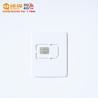 Tarjeta SIM Internacional 4G y 3G, Tarjeta IOT de 30MB/Mes para Uso Durante Un Año, para Rastreadores GPS y Otros Dispositivos, Uso de Roaming Global