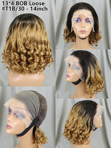 Peluca suelta de encaje frontal 13x4 con extensiones de cabello humano trenzado africano de la región africana - Product Image 6