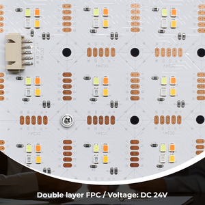 Panneau lumineux <span class=keywords><strong>LED</strong></span> RGBW flexible et découpable DC24V 512 <span class=keywords><strong>LED</strong></span>, éclairage mural décoratif pour rétroéclairage de pierre ou <span class=keywords><strong>dalle</strong></span> d'onyx - Product Image 2