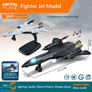 โมเดลเครื่องบินรบอัลลอยด์ขนาด 22 ซม. สเกล 1:64 รุ่น F-16 <span class=keywords><strong>Su</strong></span>-35 F-18 F35 ของเล่นควบคุมการบิน ของเล่นข้ามพรมแดน - Product Image 2