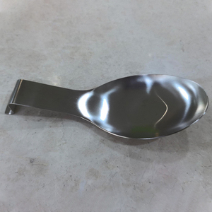Logo personalizzato di grandi dimensioni scaldare piatto oro in acciaio inox Buffet utensile <span class=keywords><strong>mestolo</strong></span> servire cucchiaio per la cucina - Product Image 2