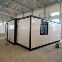 Offre Spéciale – Maison Conteneur Préfabriquée Extensible et Pliable 40/20 pieds avec Chambre, Salle de Bain et Bureau – Installation Rapide, Structure en Acier