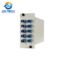 Équipement de communication 8 canaux 1470nm 1490nm 1510nm 1530nm fibre optique LGX Box WDM CWDM
