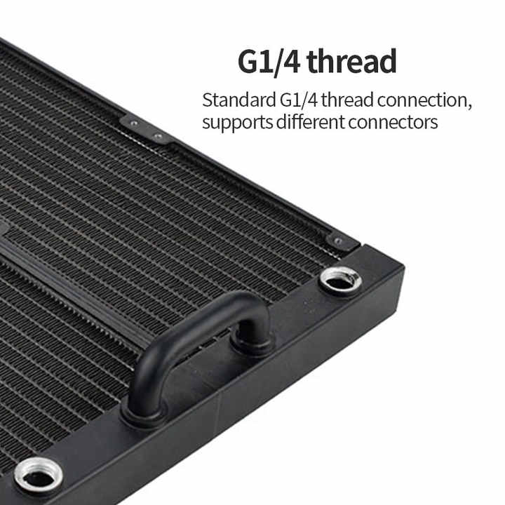 240mm Aluminum Water-Cooled Radiator for Desktop Computers & Beauty ...
