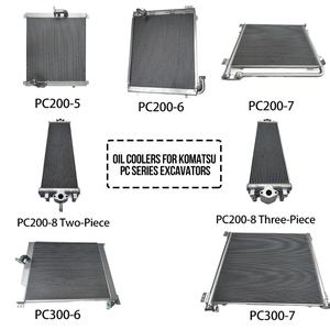 Enfriador de Aceite Hidráulico para Excavadora Komatsu PC300-6 207-03-61110 2070361110 Núcleo de Aluminio de Alta Resistencia - Product Image 3