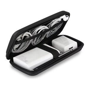 Custom <span class=keywords><strong>EVA</strong></span> Shell Duro Eletrônica Ferramenta Digital Zipper Case Carregando Viagem Fone De Ouvido Cabo USB Power Bank Charger Storage <span class=keywords><strong>Bag</strong></span> - Product Image 3