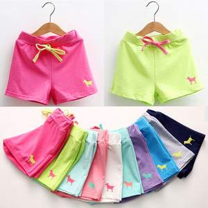 Leggings courts pour bébés et enfants, leggings imprimés pour filles, leggings en coton d'été, leggings unis, importations chinoises en gros - Product Image 3