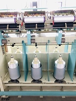 2025 LB-320 LONGBOW DTY Polyester Nylon Filament Grand Paquet TFO Machine automatique de torsion de fil avec système informatisé